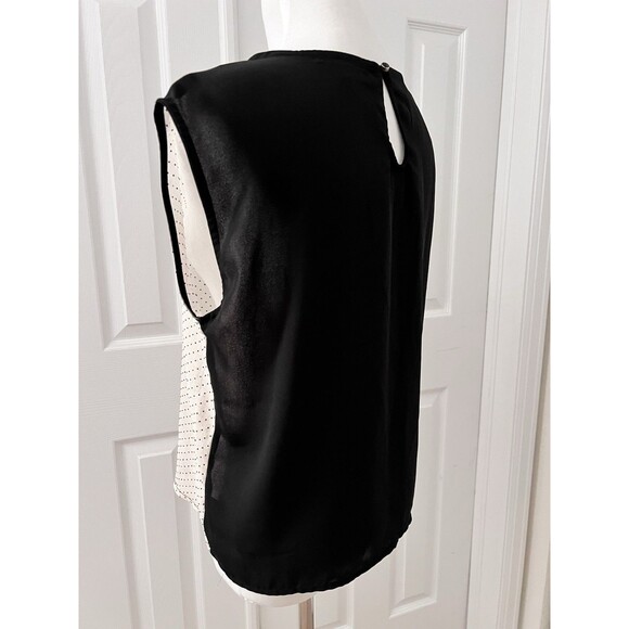 Vintage - Retro Style - Sheer - Polka Dot - 60s Style - Lace - Blouse / Top - M - Picture 11 of 14